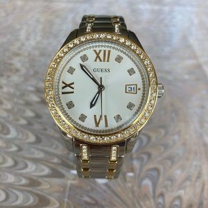 GUESS- Ladies Silver & Gold Watch- NWOT